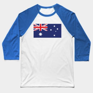 Australia Flag Baseball T-Shirt